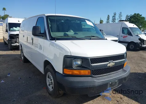 2007 Chevrolet Express Work Van from USA, damaged, VIN 1GCFG15X971184084